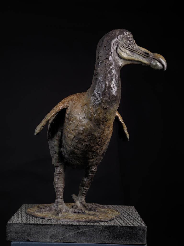 Dodo in brons rechts